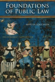 Cover of Foundations of Public Law by Martin Loughlin