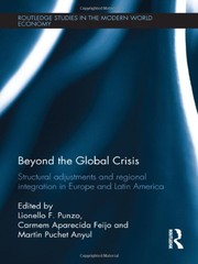 Cover of Beyond the global crisis by Lionello F. Punzo