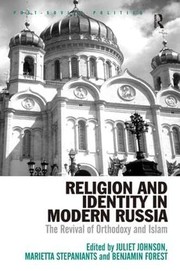 Cover of Religion and identity in modern Russia by Juliet Ellen Johnson