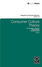 Cover of Consumer Culture Theory by Russell W. Belk