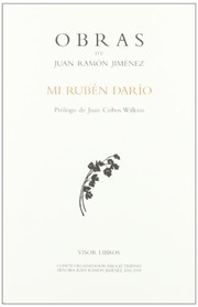 Cover of Mi Rubén Darío by Juan Ramón Jiménez