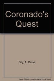 Cover of Coronado's quest by A. Grove Day