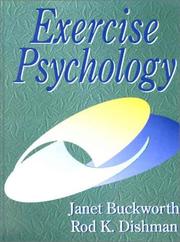 Cover of Exercise psychology by Janet Buckworth