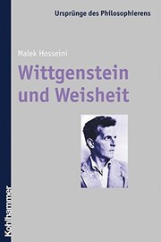 Front cover of Wittgenstein und Weisheit by Malek Hosseini