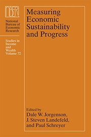 Front cover of Measuring Economic Sustainability and Progress by Dale W. Jorgenson