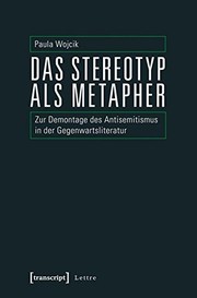 Front cover of Das Stereotyp als Metapher by Paula Wojcik