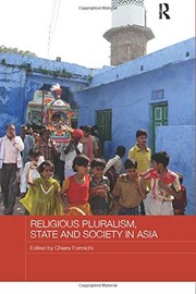 Cover of Religious Pluralism, State and Society in Asia by Chiara Formichi