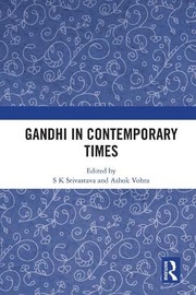 Front cover of Gandhi in Contemporary Times by Srivastava, S. K.