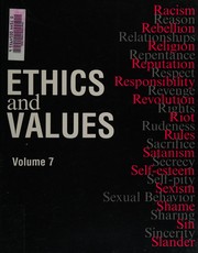 Cover of Ethics and values by Grolier Educational Corporation