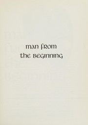 Cover of Man from the Beginning, by Stanley A. Freed