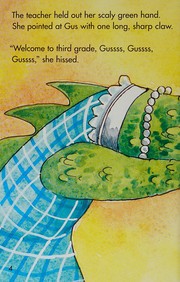 Cover of Welcome to third grade, Gus! by Jacklyn Williams