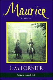 Cover of Maurice by E. M. Forster