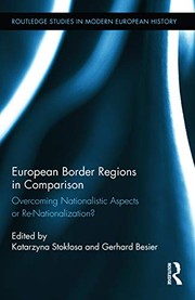Front cover of European Border Regions in Comparison by Katarzyna Stoklosa