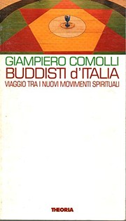Cover of Buddisti d'Italia by Giampiero Comolli