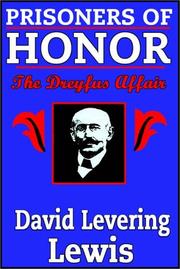 Front cover of Prisoners of Honor by David Levering Lewis