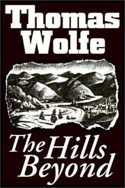 Cover of The Hills Beyond by Thomas Wolfe
