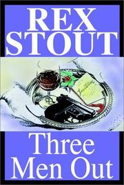 Cover of Three Men Out by Rex Stout