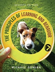 Cover of Principles of Learning and Behavior by Michael Domjan