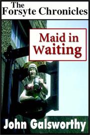 Front cover of Maid in waiting by John Galsworthy