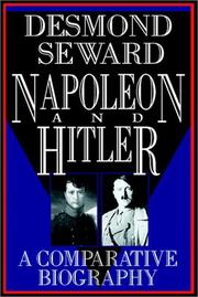Front cover of Napoleon and Hitler by Desmond Seward