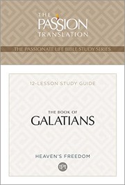 Front cover of TPT the Book of Galatians by Brian Simmons