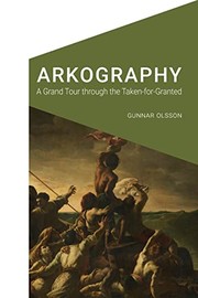Cover of Arkography by Gunnar Olsson