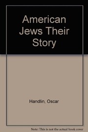 Cover of American Jews by Oscar Handlin