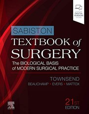Front cover of Sabiston Textbook of Surgery by Townsend, Courtney M., Jr.