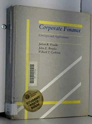 Front cover of Corporate finance by Julian R. Franks