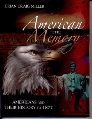 Cover of The American memory by Brian Craig Miller