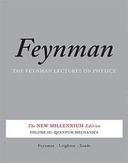 Front cover of Feynman Lectures on Physics, Vol. III : The New Millennium Edition by Richard Phillips Feynman