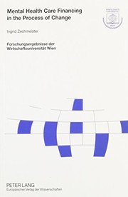 Front cover of Mental Health Care Financing in the Process of Change by Ingrid Zechmeister