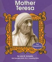 Front cover of Mother Teresa by Lola M. Schaefer