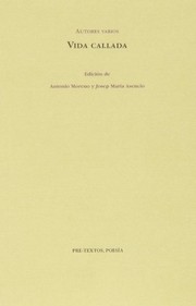 Cover of Vida callada by Antonio Moreno Guerrero