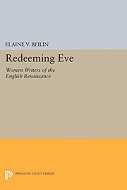 Front cover of Redeeming Eve by Elaine V. Beilin