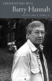Cover of Conversations with Barry Hannah by James G. Thomas