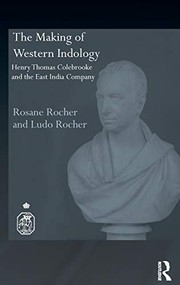 Front cover of The Making of Western Indology by Ludo Rocher