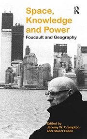Cover of Space, Knowledge and Power by Jeremy W. Crampton