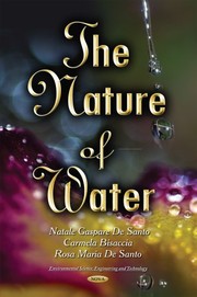 Front cover of Nature of Water by Natale Gaspare Santo