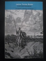 Cover of Contemporáneos by Jaime Torres Bodet