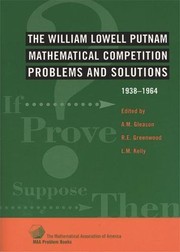 Cover of The William Lowell Putnam Mathematical Competition by Andrew M. Gleason