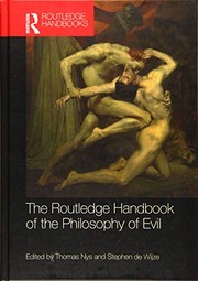 Front cover of Routledge Handbook of the Philosophy of Evil by Thomas Nys