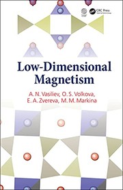 Cover of Low-Dimensional Magnetism by A. N. Vasiliev