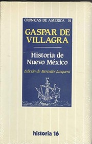 Front cover of Historia de la Nueva México by Gaspar Pérez de Villagrá