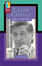 Cover of Cesar Chavez by J. L. Matthews