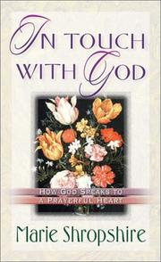 Cover of In Touch With God by Marie Shropshire