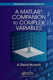 Cover of MatLab® Companion to Complex Variables by A. David Wunsch