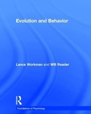 Cover of Evolution and Behaviour by Lance Workman