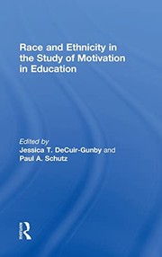 Front cover of Race and Ethnicity in the Study of Motivation in Education by Jessica Decuir-Gunby