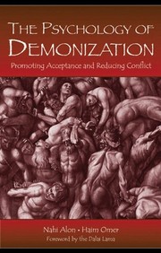 Front cover of The psychology of demonization by Nahi Alon